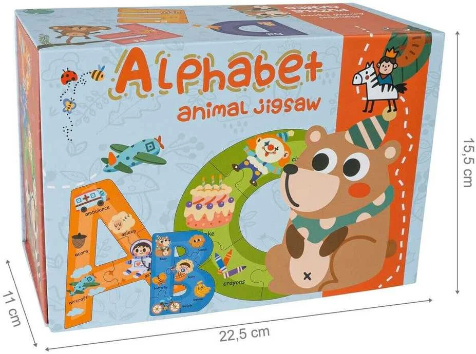 Malplay Medinė raidžių dėlionė, 85 vnt.
