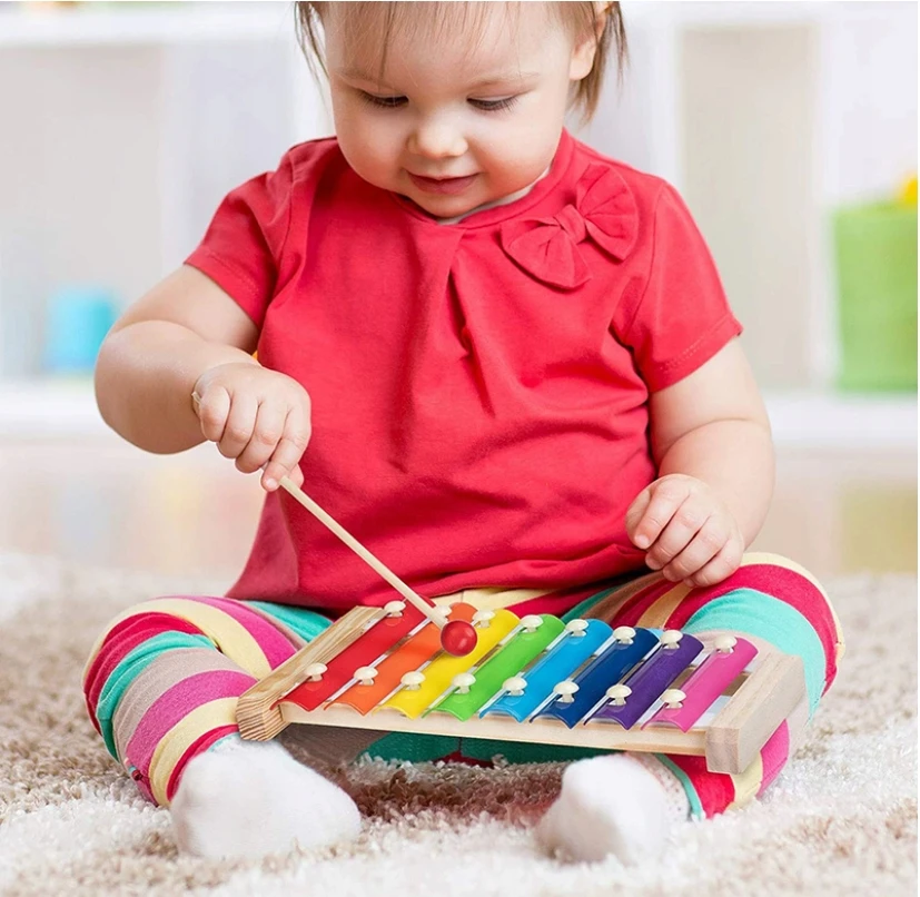 Malplay Medinis muzikos instrumentų rinkinys 18 dalių