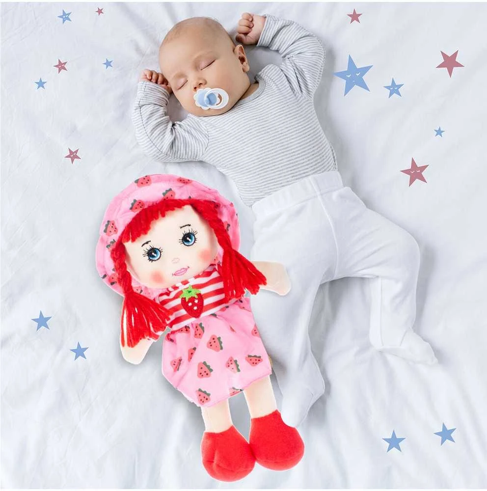 Malplay Minkštas žaislas Skudurinė lėlė Marysia, 25 cm