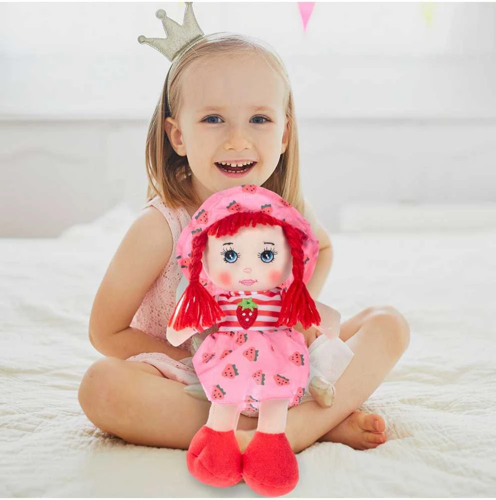 Malplay Minkštas žaislas Skudurinė lėlė Marysia, 25 cm