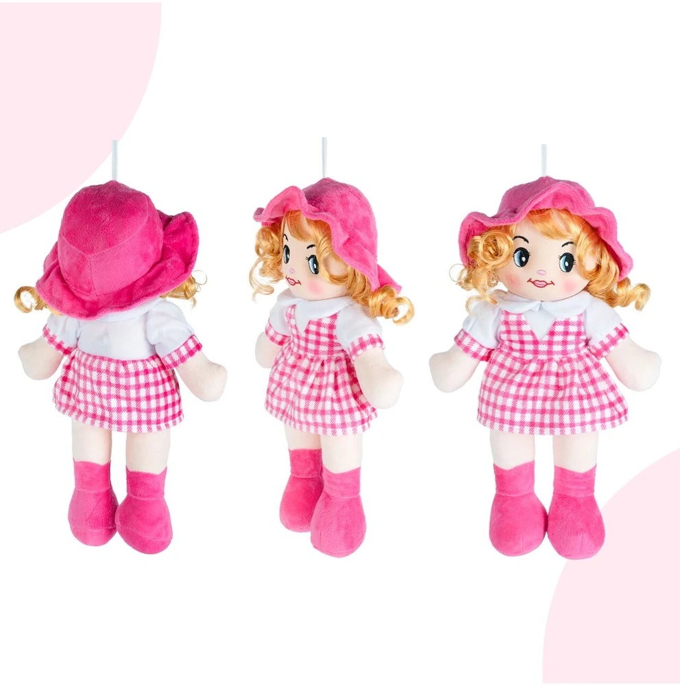 Malplay Minkštas žaislas Skudurinė lėlė Zofia, 35 cm