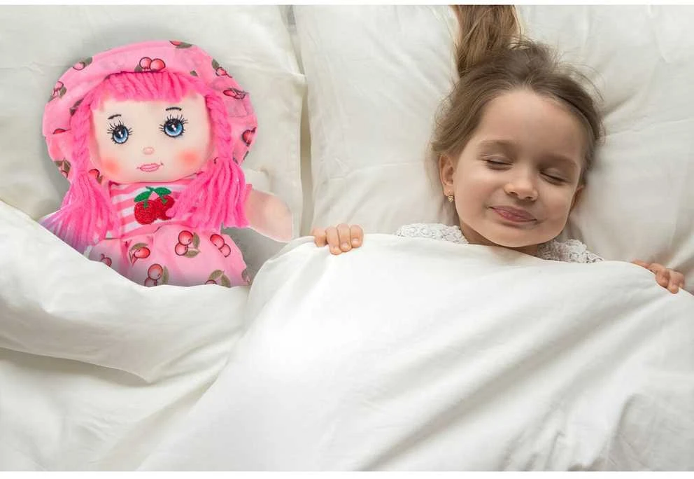 Malplay Minkštas žaislas Skudurinė lėlė Marysia, 25 cm