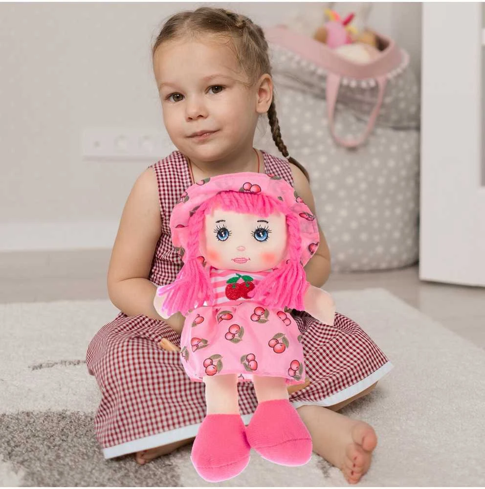 Malplay Minkštas žaislas Skudurinė lėlė Marysia, 25 cm