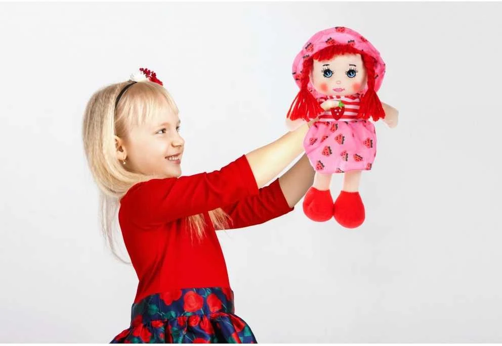 Malplay Minkštas žaislas Skudurinė lėlė Marysia, 25 cm