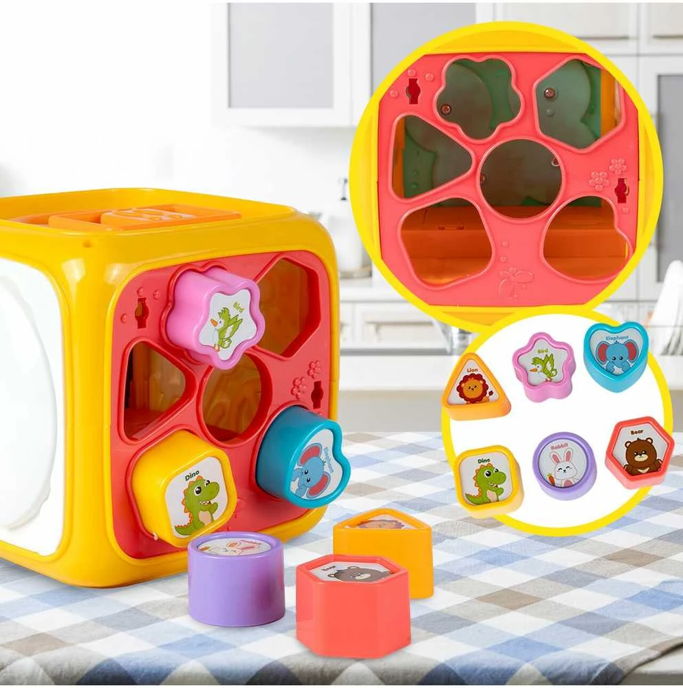 Malplay Montessori lavinamasis muzikinis kubas