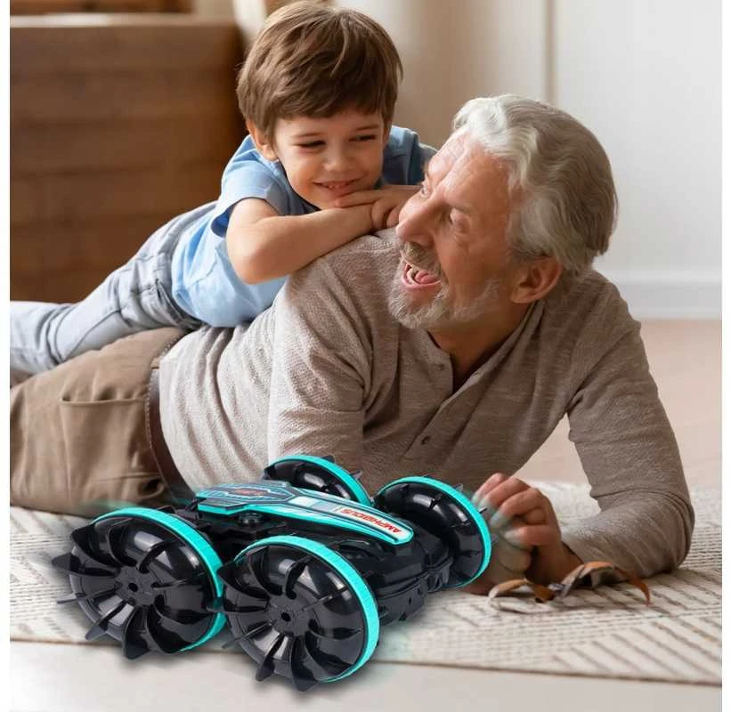 Malplay Nuotoliniu būdu valdomas vandens automobilis Amphibious