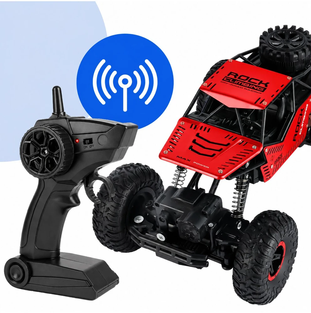 Malplay Nuotoliniu būdu valdoma 4x4 baterija varoma visureigė transporto priemonė