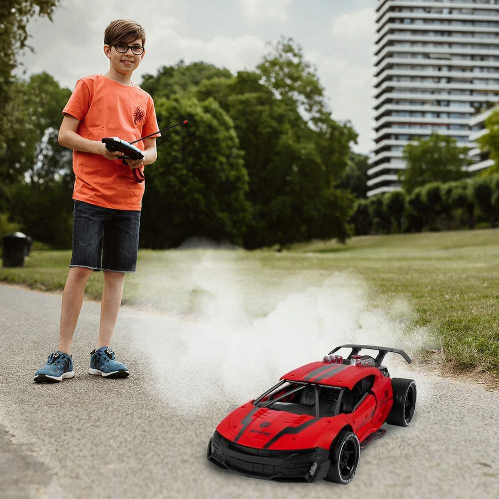 Malplay Nuotoliniu būdu valdomas automobilis skleidžiantis dūmus, RC