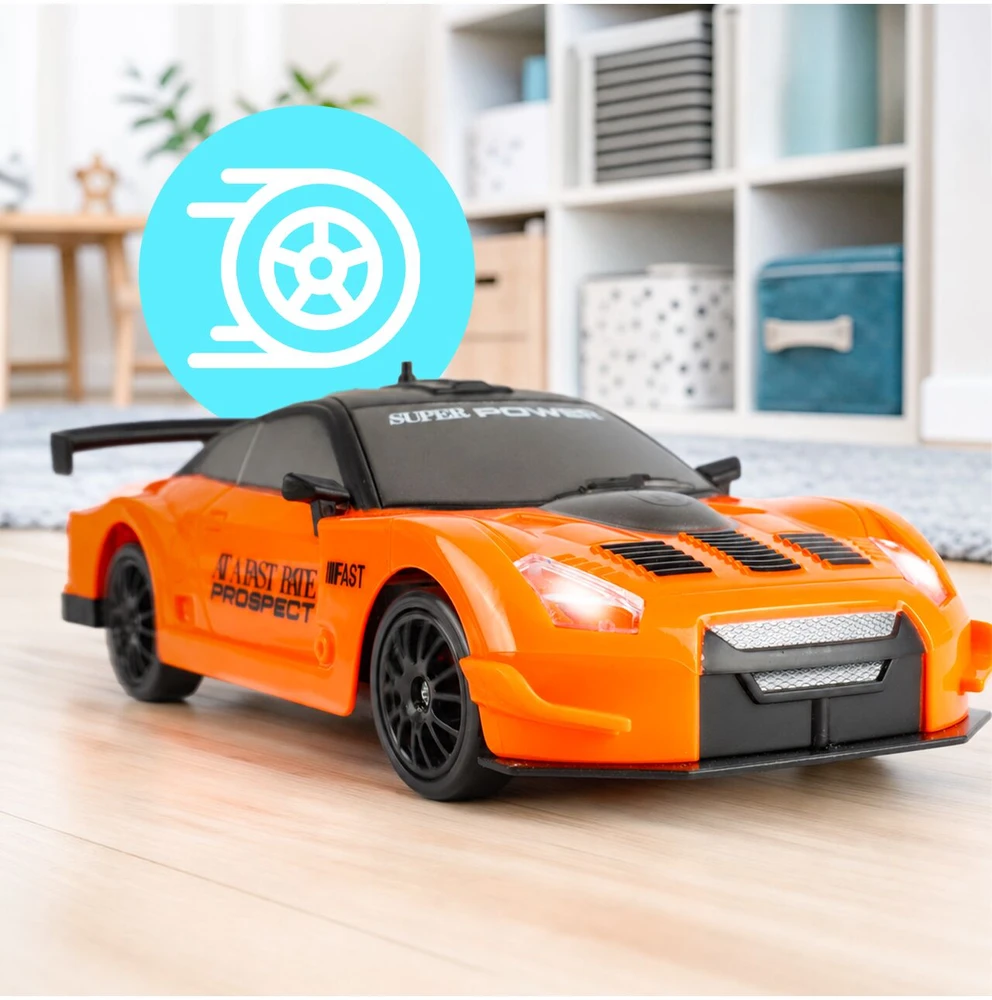 Malplay Nuotoliniu būdu valdomas automobilis RC Drift 4x4