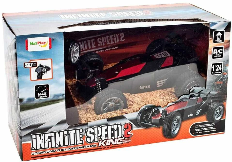Malplay Nuotoliniu būdu valdomas BUGGY 4 kanalų 2.4G lenktyninis automobilis