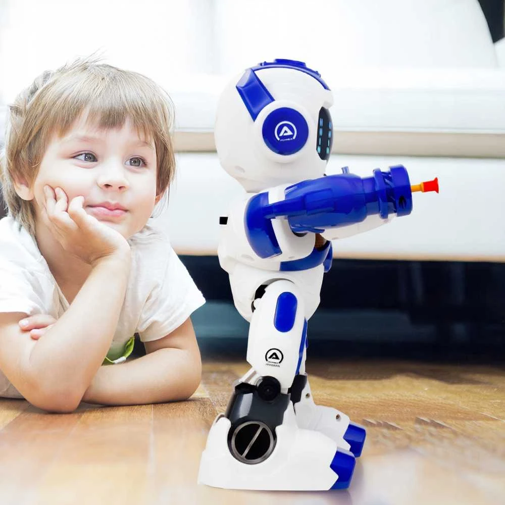 Malplay Interaktyvus Robotas, nuotoliniu valdymo pultu valdomas, šokantis ir šaudantis