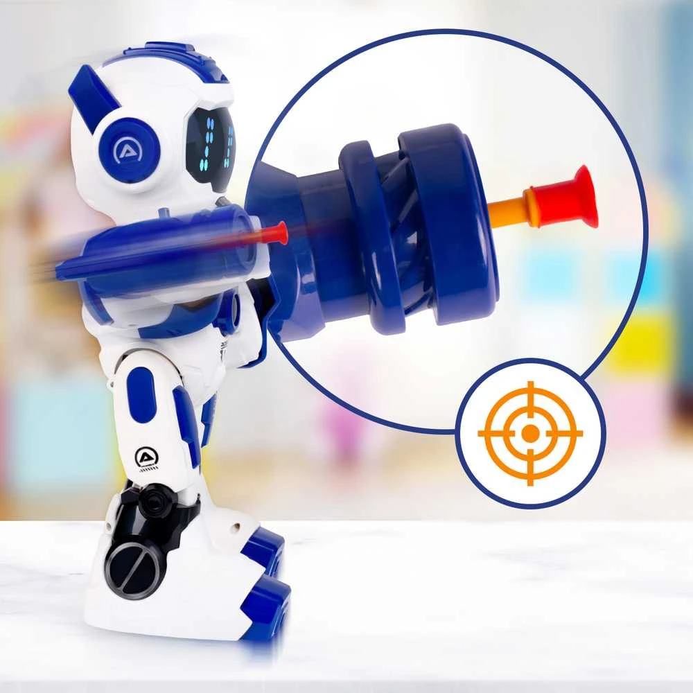Malplay Interaktyvus Robotas, nuotoliniu valdymo pultu valdomas, šokantis ir šaudantis