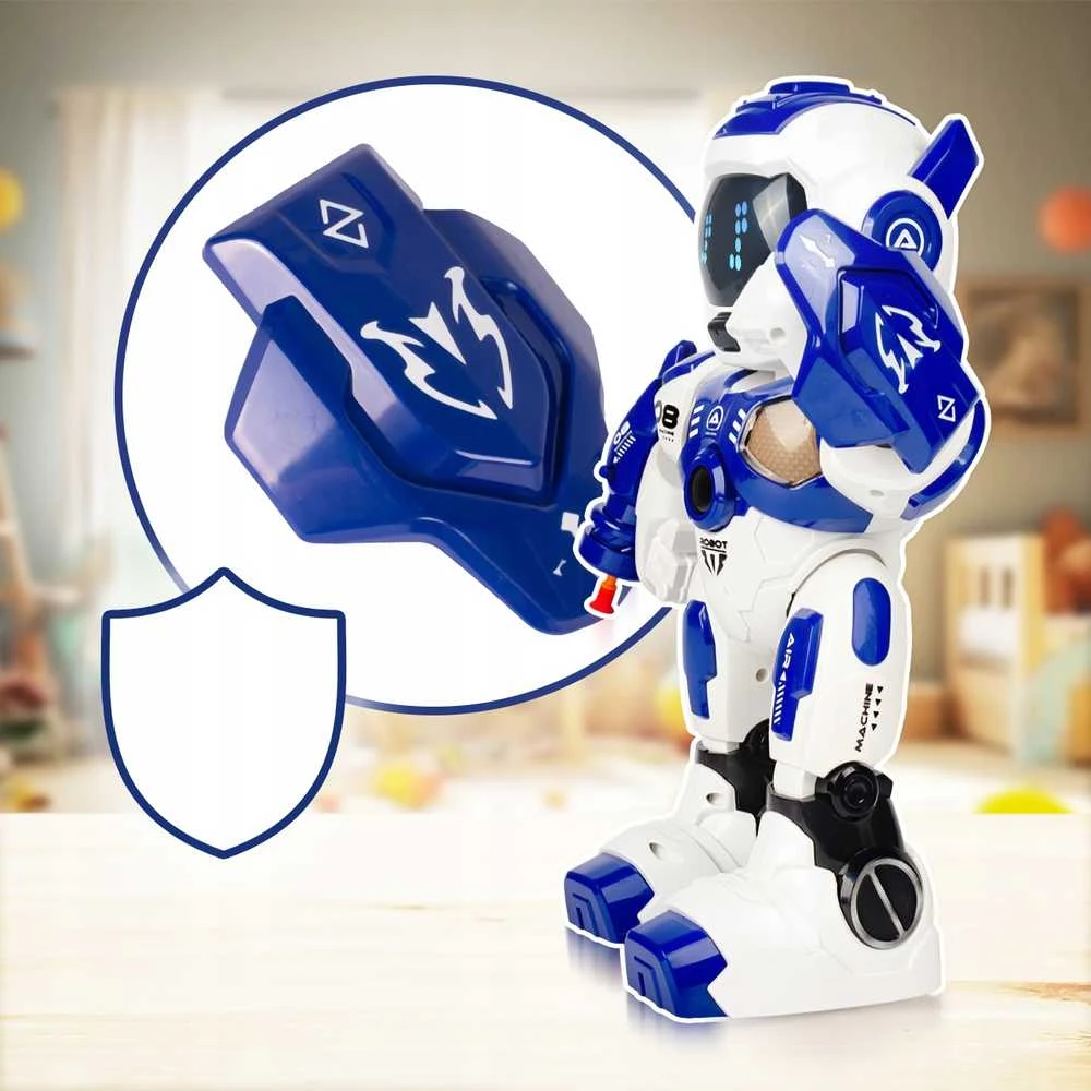 Malplay Interaktyvus Robotas, nuotoliniu valdymo pultu valdomas, šokantis ir šaudantis