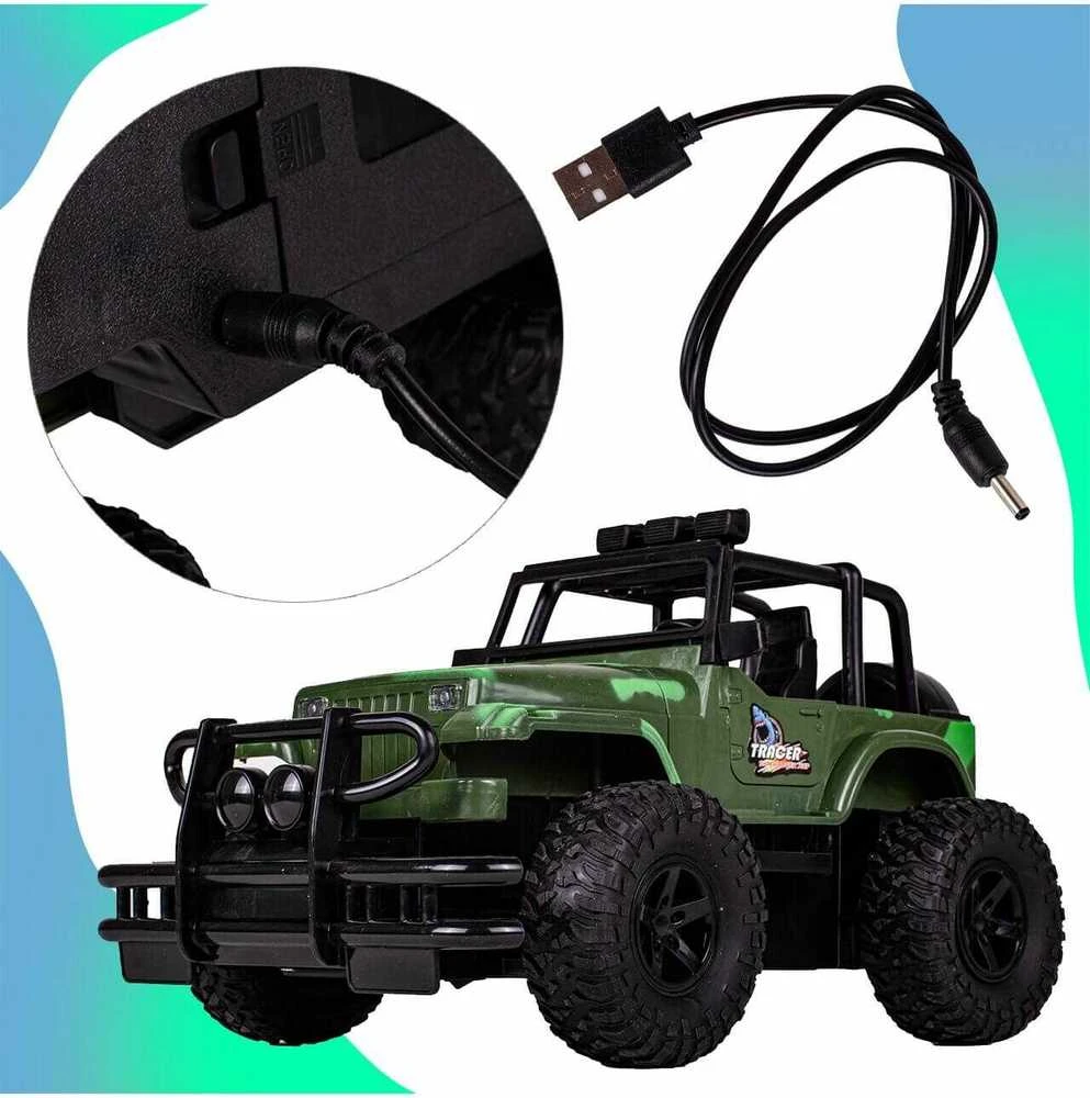 Malplay Nuotoliniu budu valdomas karinis visureigis Jeep, RC