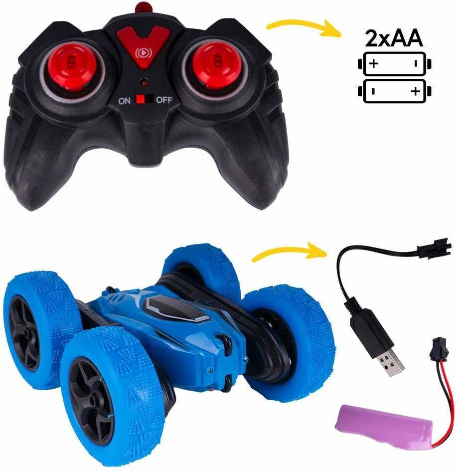 Malplay Nuotoliniu būdu valdomas kaskadininkų automobilis RC Twister Drift Stunt