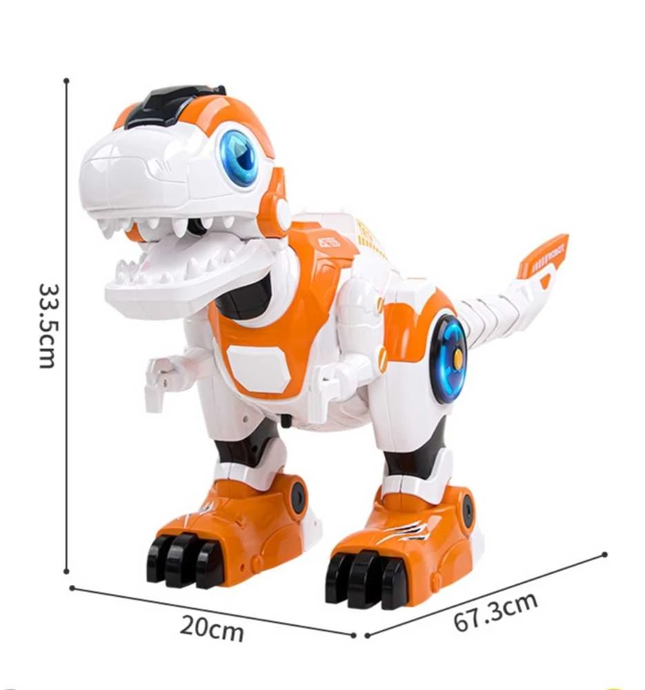 Malplay Nuotoliniu būdu valdomas programuojamas dinozauras - robotas