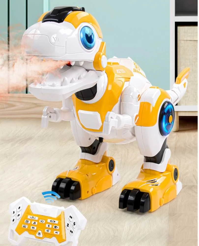 Malplay Nuotoliniu būdu valdomas programuojamas dinozauras - robotas