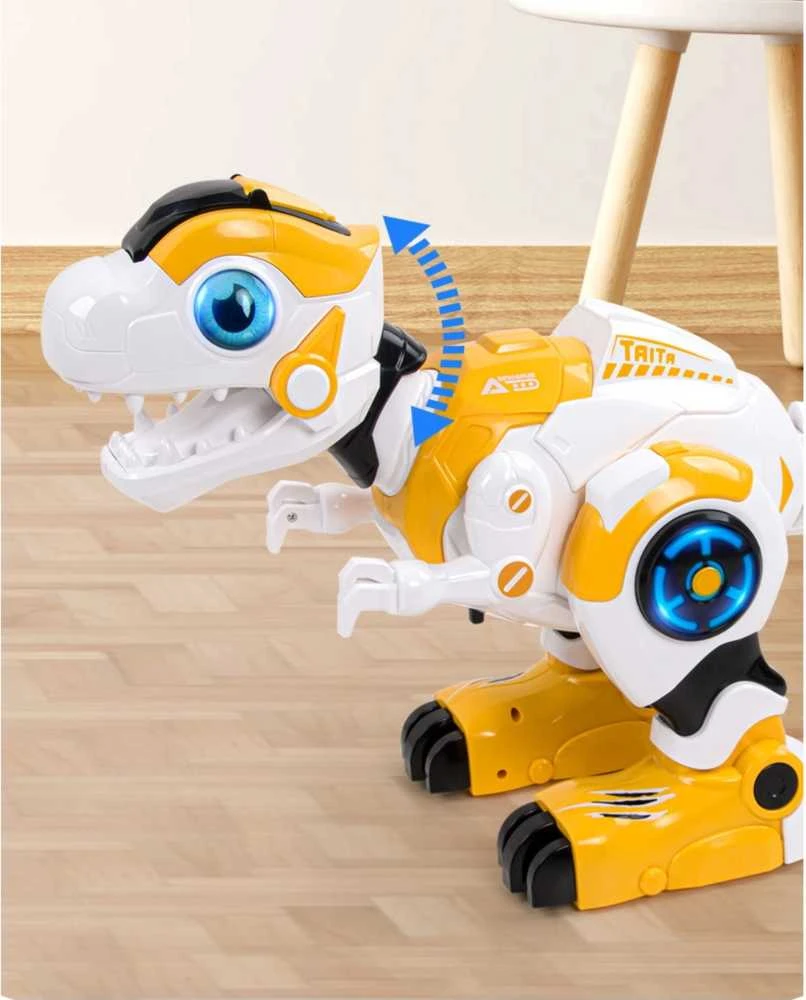 Malplay Nuotoliniu būdu valdomas programuojamas dinozauras - robotas