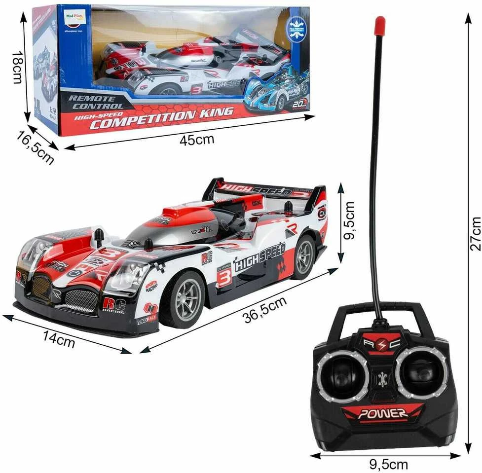 Malplay Nuotoliniu būdu valdomas sportinis automobilis, RC