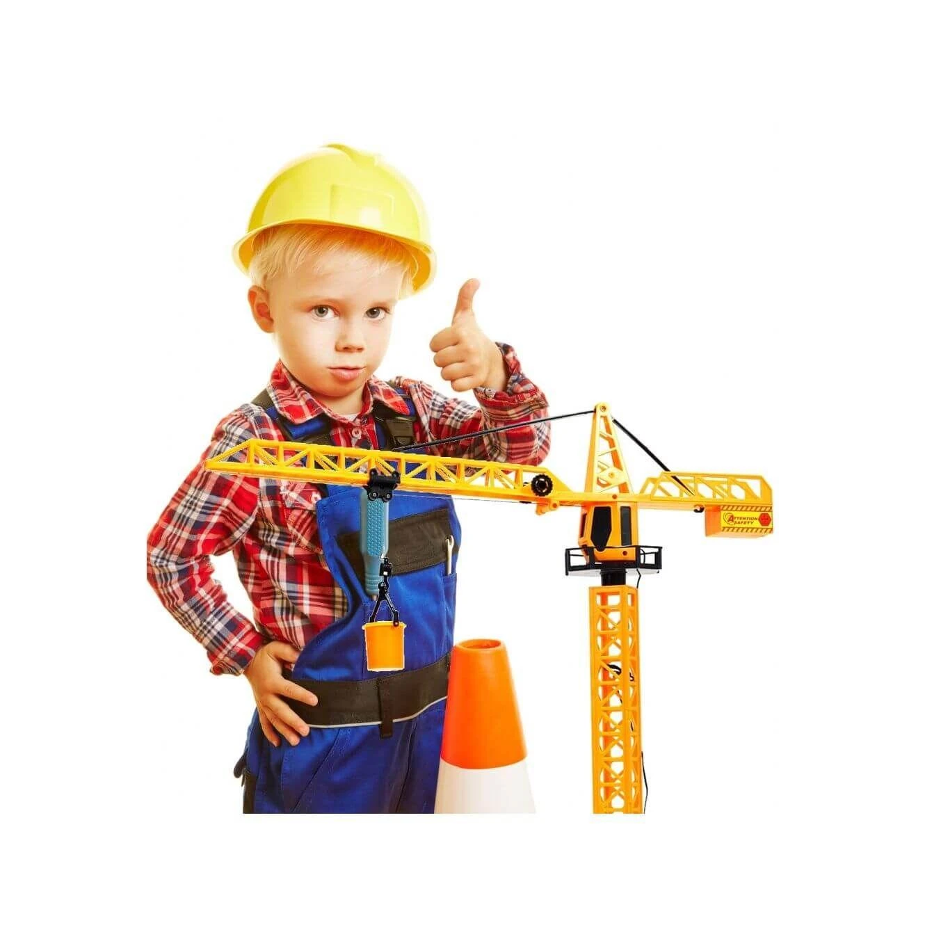 Malplay Nuotoliniu būdu valdomas statybinis kranas, RC