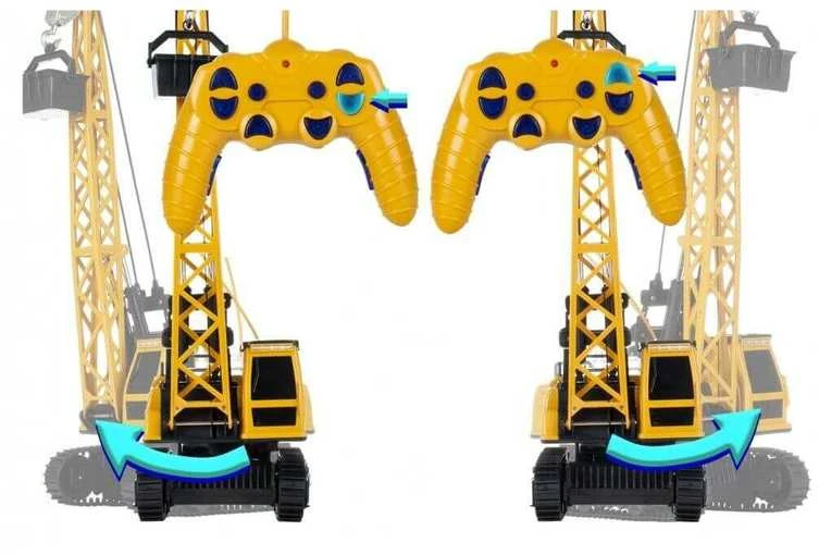 Malplay Nuotoliniu būdu valdomas statybinis kranas, RC, 50 cm