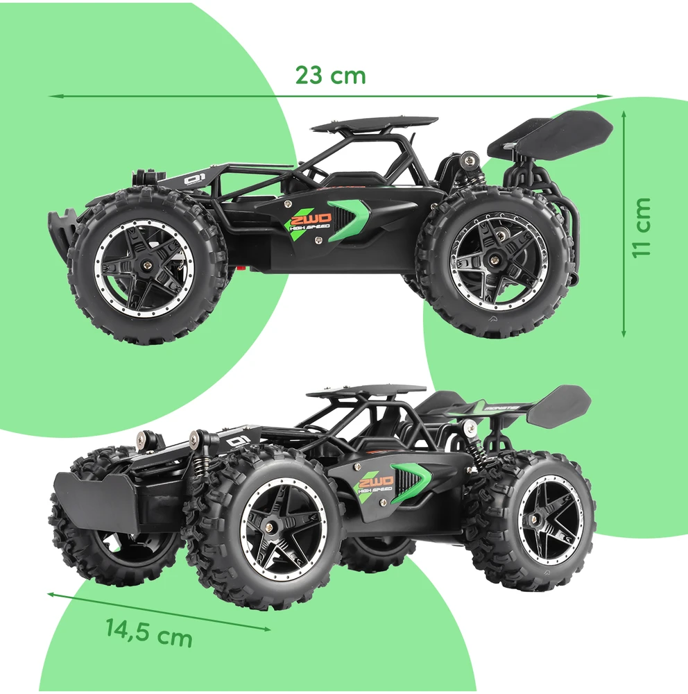 Malplay Nuotoliniu būdu valdymas automobilis „Monster“ 1:18 USB