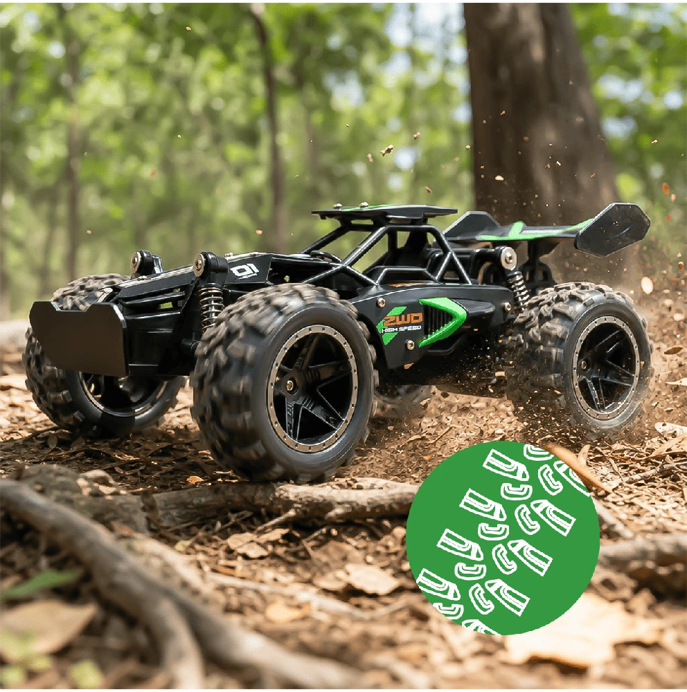 Malplay Nuotoliniu būdu valdymas automobilis „Monster“ 1:18 USB
