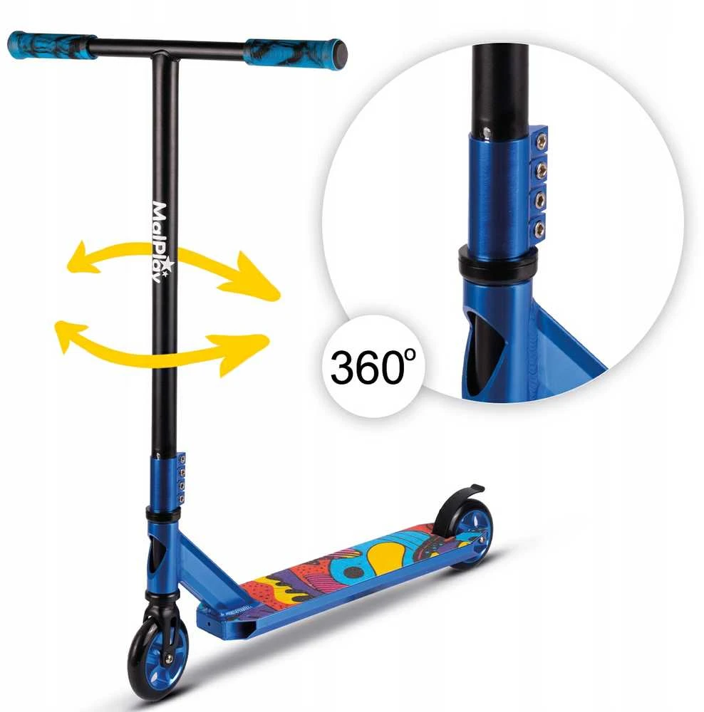 Malplay Paspirtukas kaskadiniams triukams su ABEC-9 (100kg)