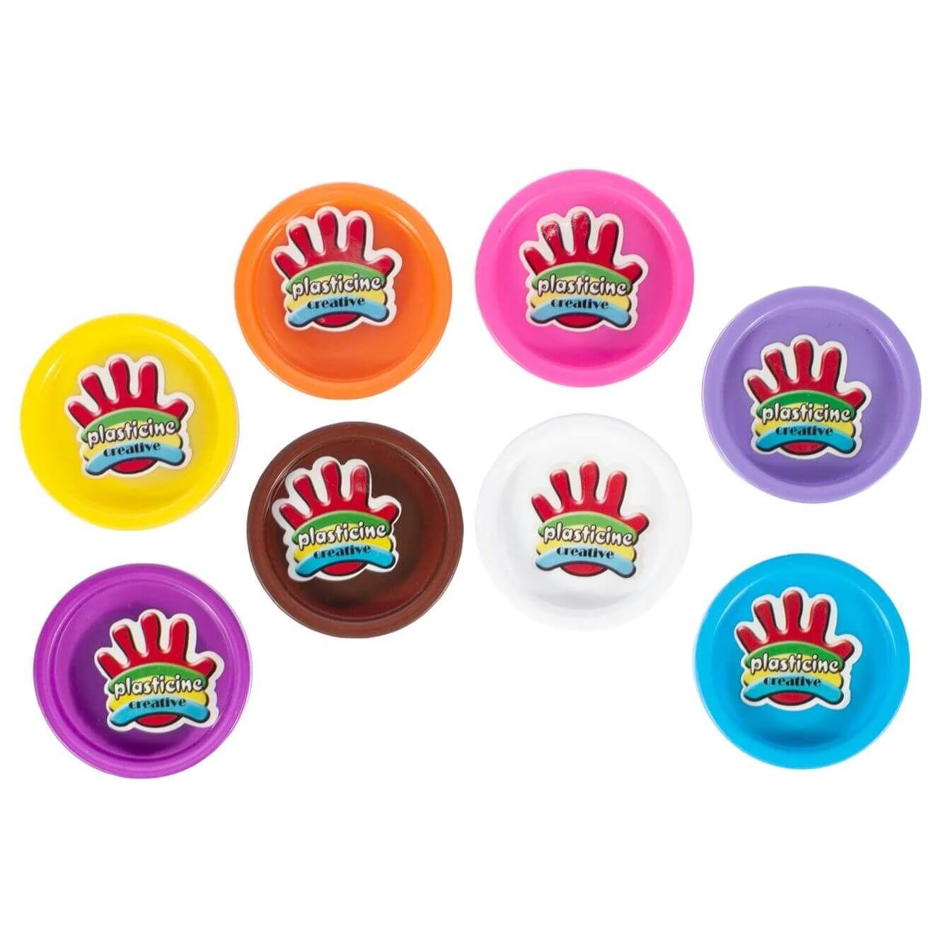Malplay Plastilinas- modelinas su priedais, 8 spalvos