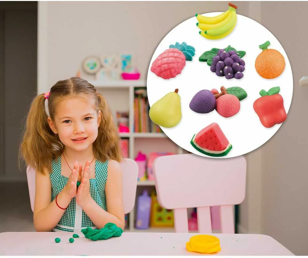 Malplay Modelino rinkinys su formelėmis 5 spalvos 10 formelių
