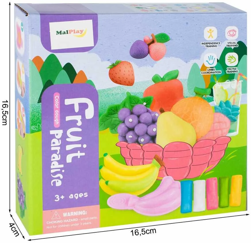 Malplay Modelino rinkinys su formelėmis 5 spalvos 10 formelių