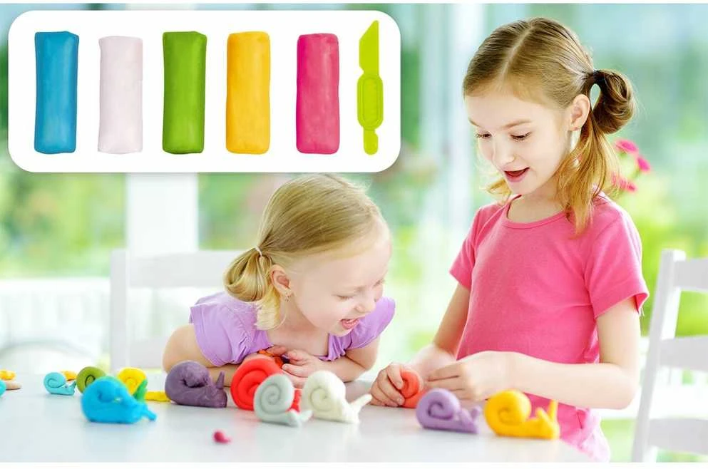 Malplay Modelino rinkinys su formelėmis 5 spalvos 10 formelių