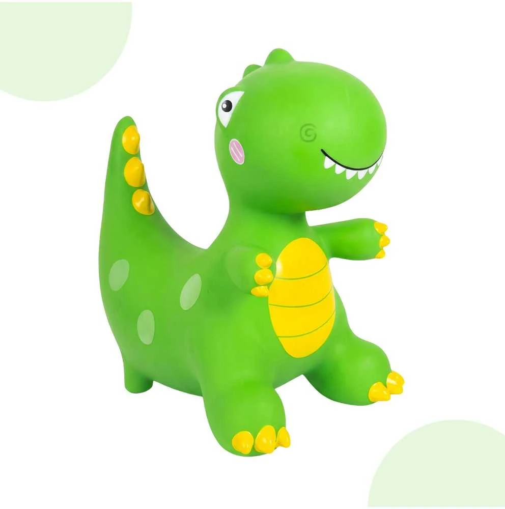 Malplay Pripučiamas guminis šokliukas Dinozauras su pompa, 49 cm