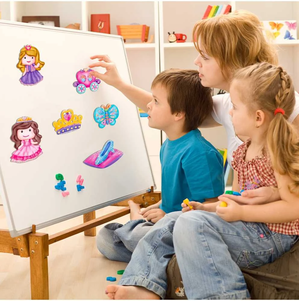 Malplay Kūrybinis rinkinys DIY - mergaitės iš gipso su akvarele