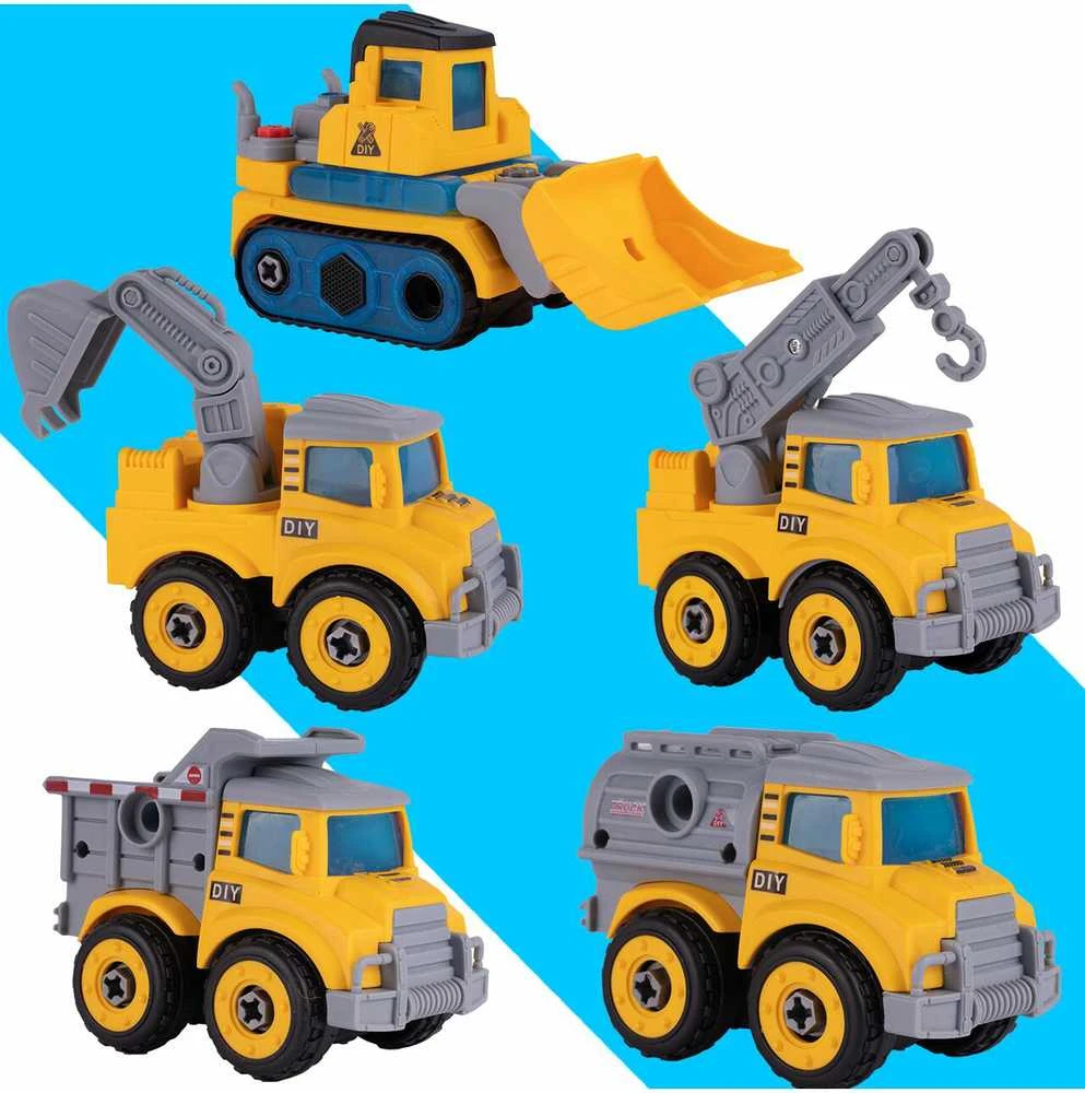 Malplay Robotas transformeris konstruktorius Automobiliai, 5in 1