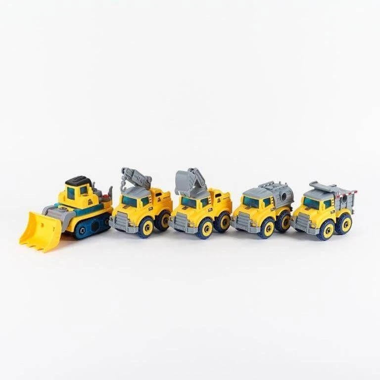 Malplay Robotas transformeris konstruktorius Automobiliai, 5in 1