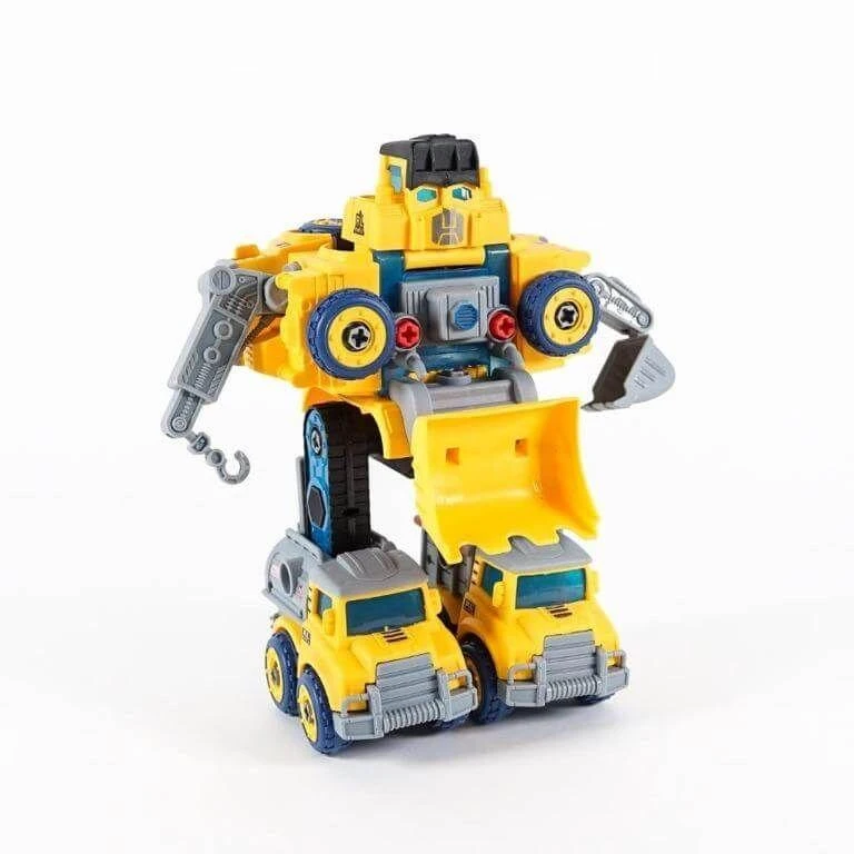 Malplay Robotas transformeris konstruktorius Automobiliai, 5in 1