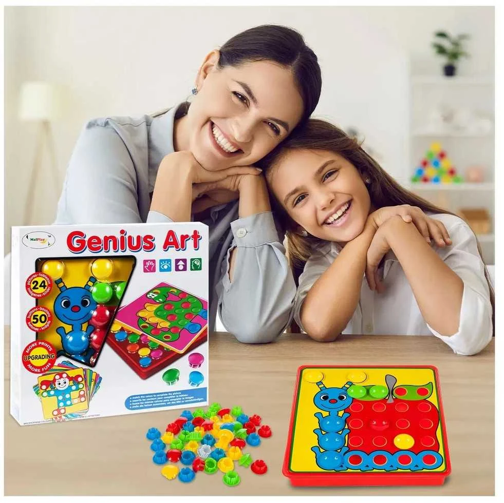 Dėlionė Malplay Mozaika didelės detalės Genius Art