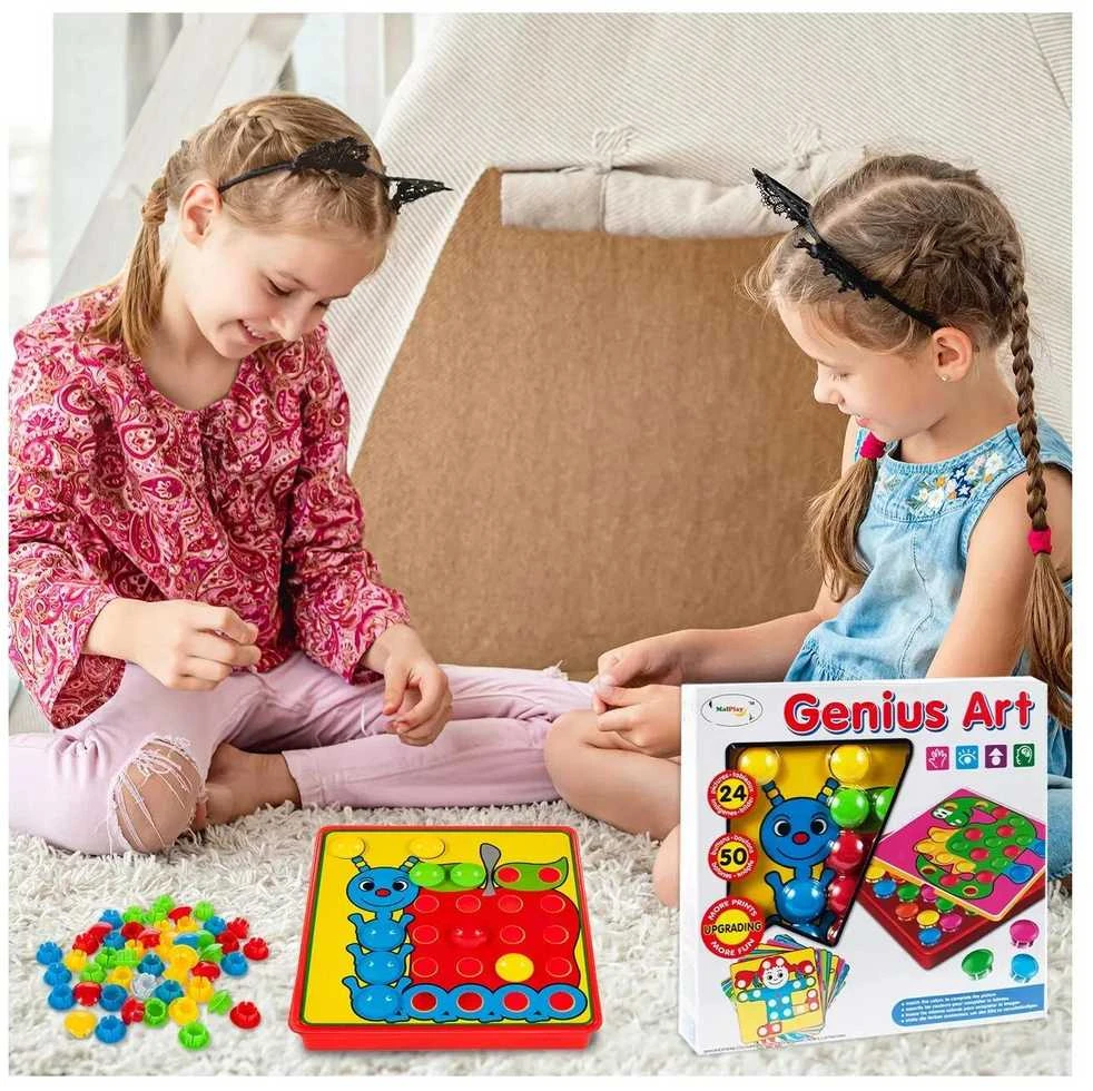 Dėlionė Malplay Mozaika didelės detalės Genius Art