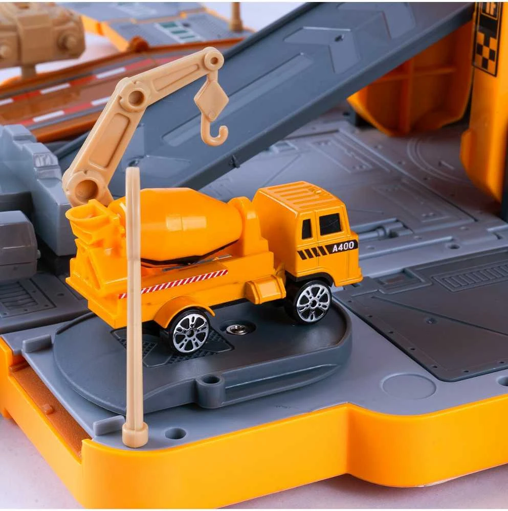 Malplay Stovėjimo aikštelė, statybvietė transformuota į automobilį
