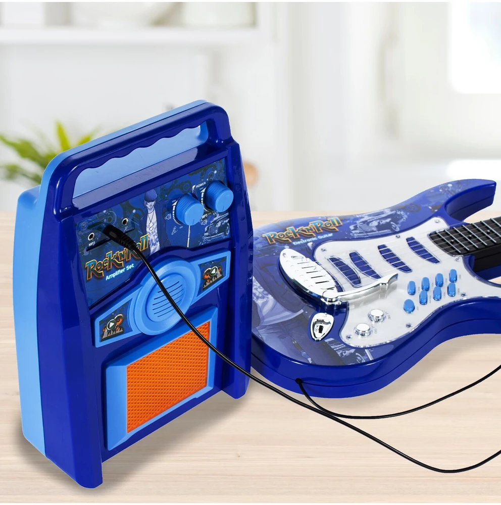 Malplay Vaikiška gitara su stiprintuvu ir mikrofonu