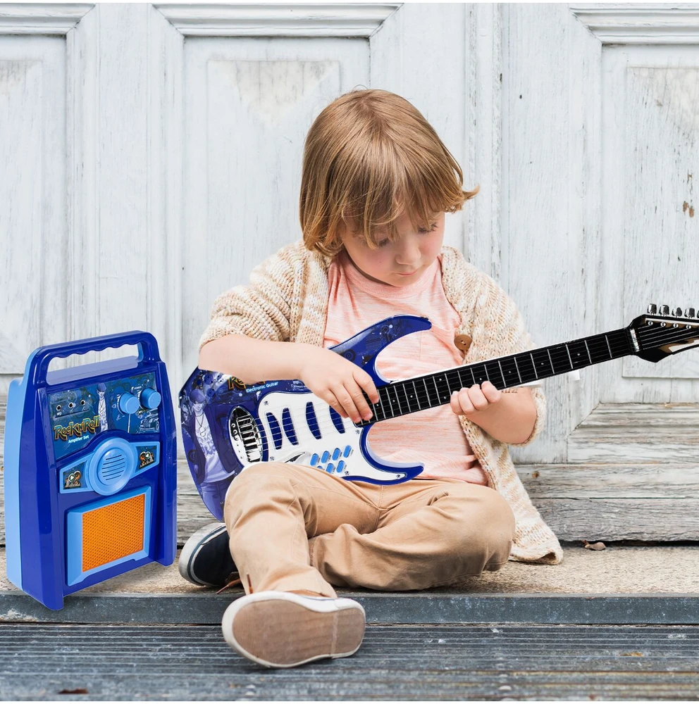 Malplay Vaikiška gitara su stiprintuvu ir mikrofonu