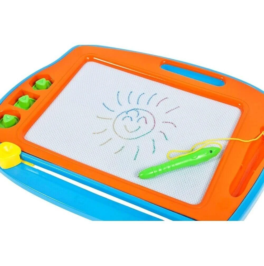 Malplay Vaikiška magnetinė piešimo lenta 2in 1