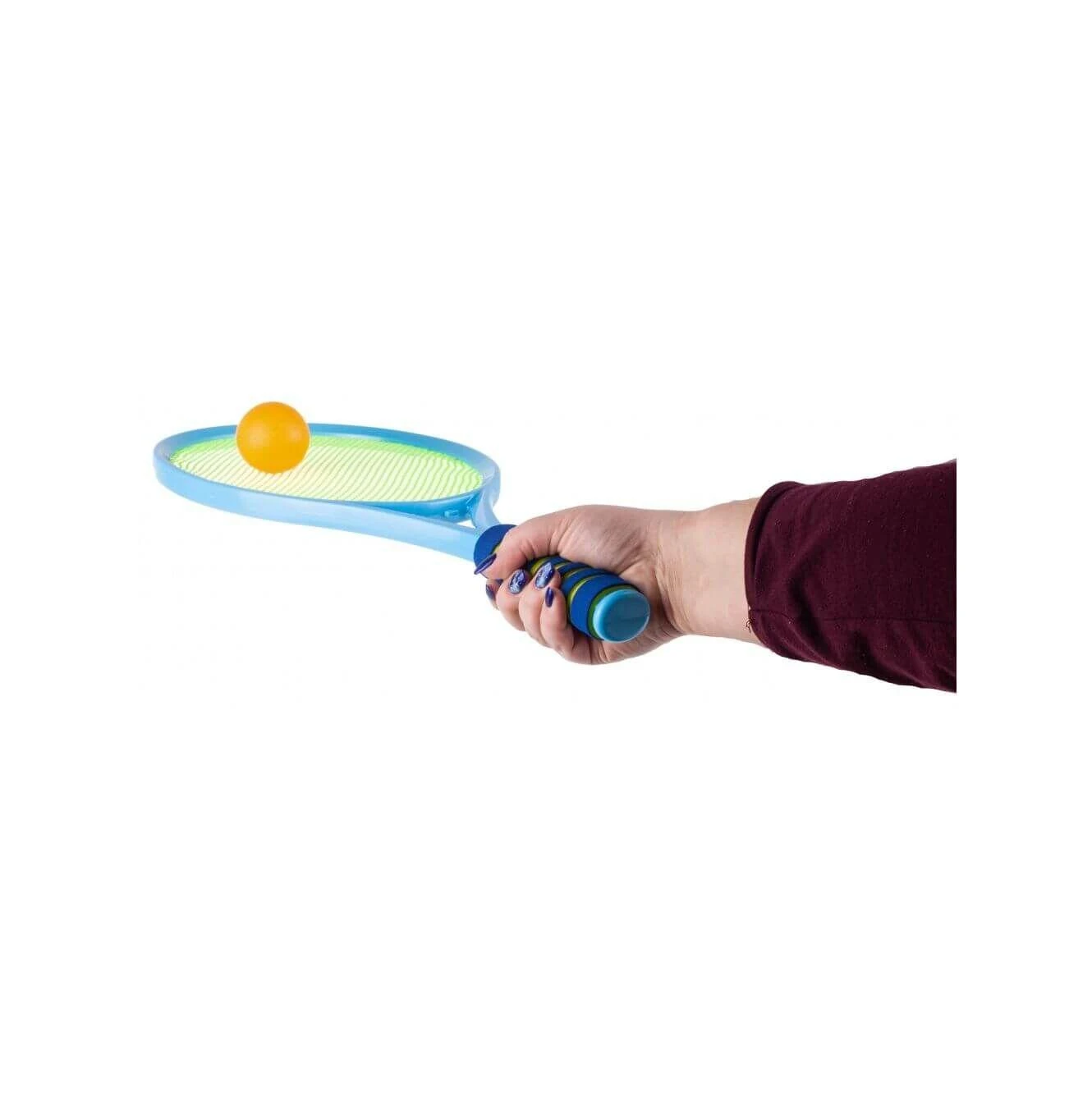 Malplay Vaikiška mini badmintono teniso raketė + kamuoliukų rinkinys