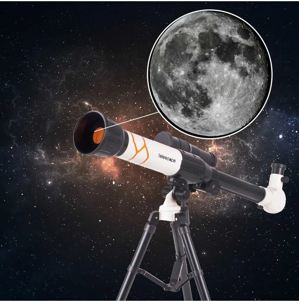 Malplay Vaikiškas Astronominis teleskopas su trikoju