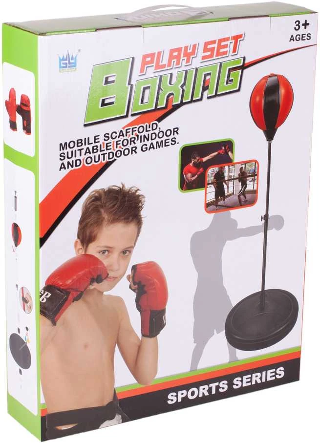 Malplay Vaikiškas bokso rinkinys, 125 cm, Raudona