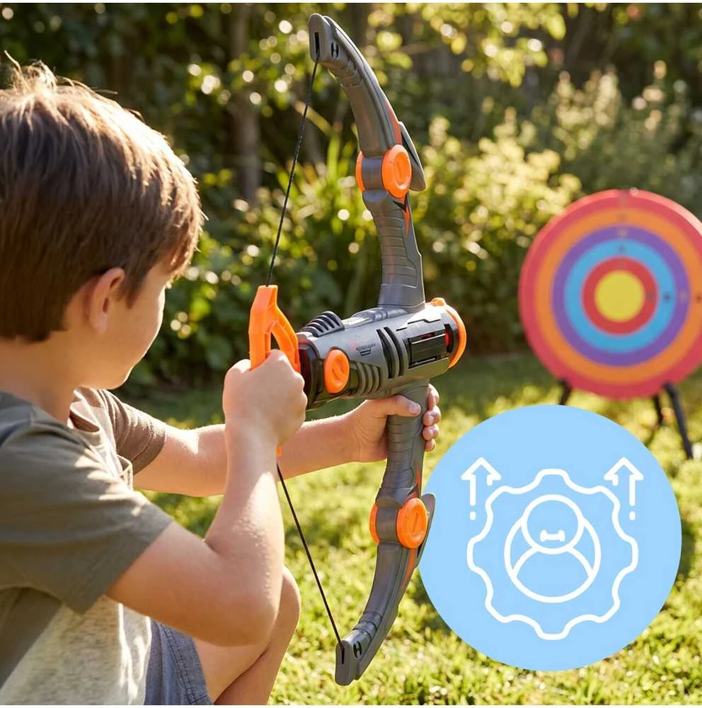 Malplay Vaikiškas lankas arbaletas su putplasčio strėlėmis, „Warrior Archer“, 12 dalių