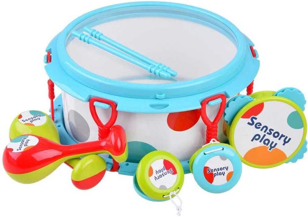 Malplay Vaikiškas muzikinių instrumentų rinkinys su būgnais