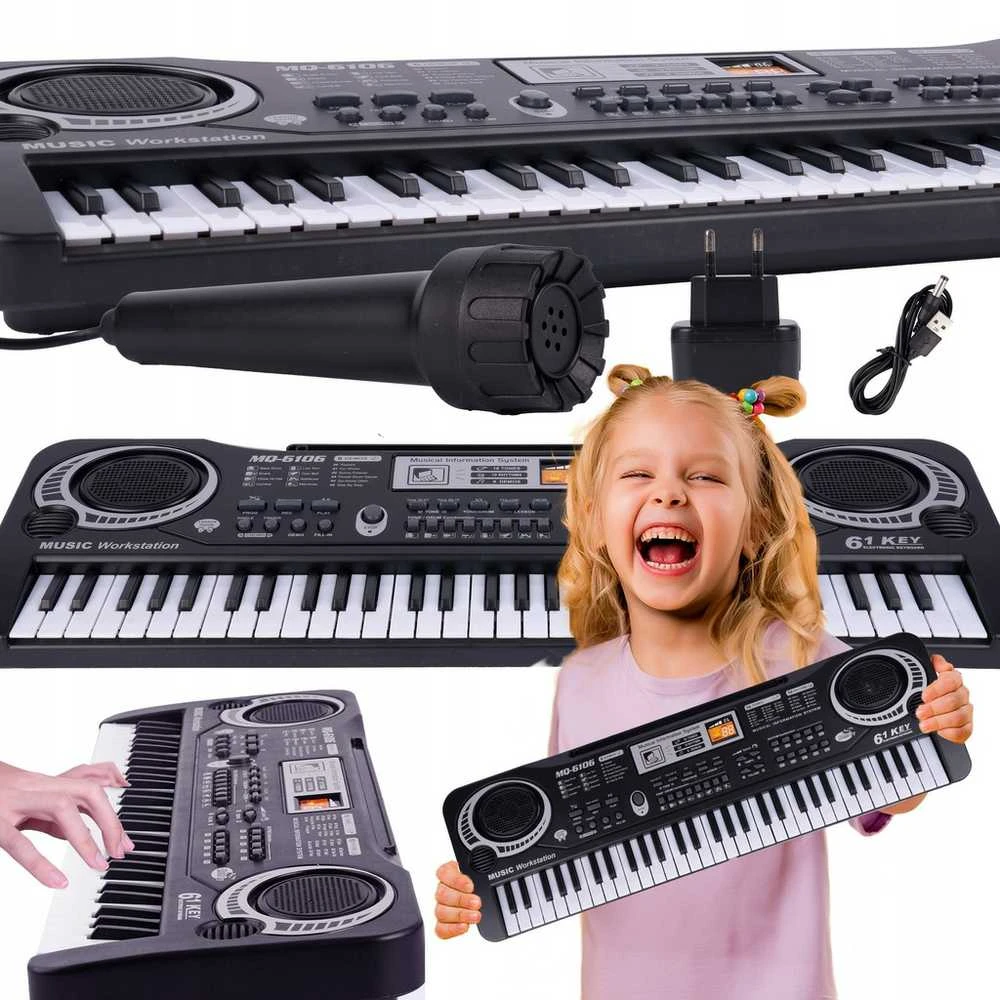 Malplay Vaikiškas pianinas, 61 klavišas, MQ6106