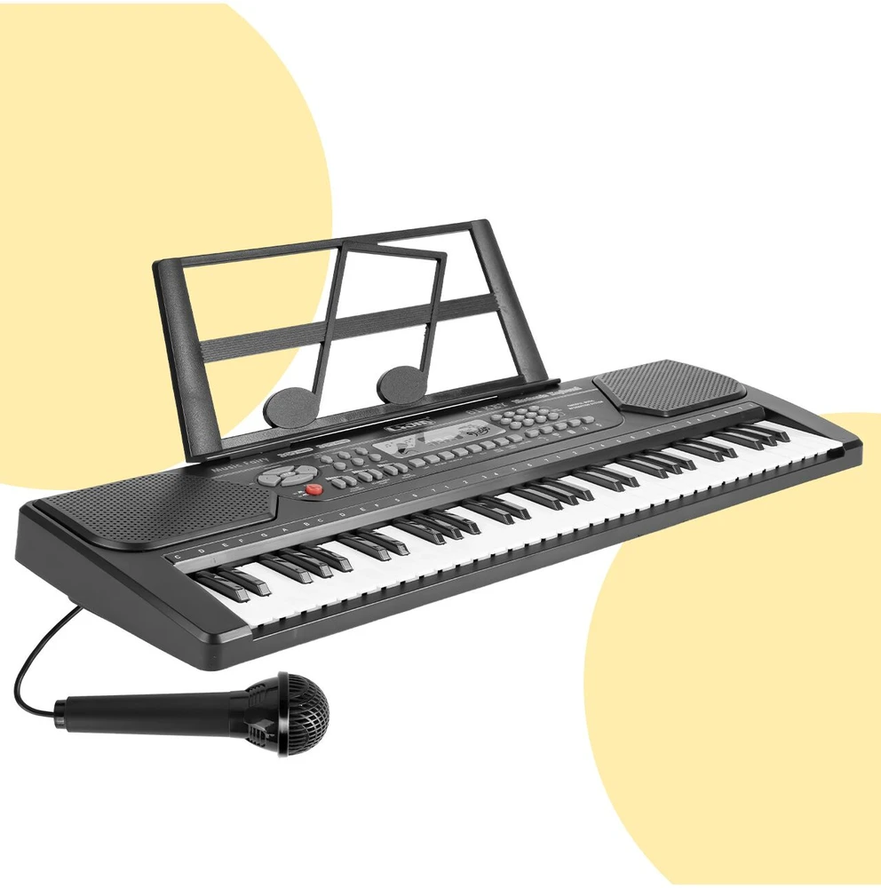 Malplay Vaikiškas pianinas su mikrofonu, 61 klavišas